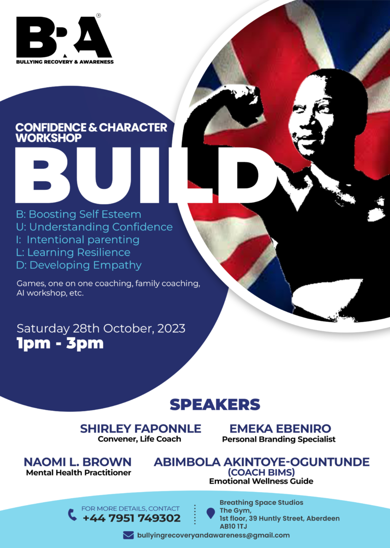 BUILD- Bullying Recovery and Awareness